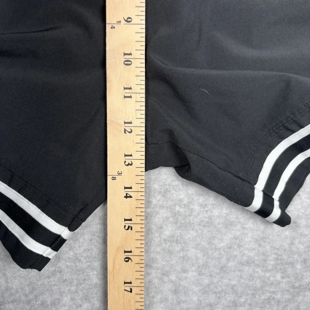 Jordan Dri-FIT Men's Athletic Shorts White Black Diamond Drawstring Small Logo